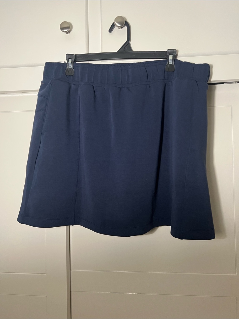 NWT Mondetta High Rise Walking Skort Navy XL Athleisure Activewear